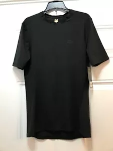 FOX RACING Men's Black TECBASE Logo S/S T-Shirt Size medium NWT FAST SHIPPING - Picture 1 of 3