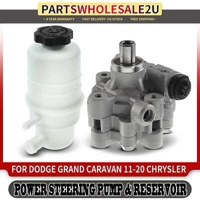 Nueva bomba de dirección asistida con depósito para Chrysler Town & Country Ram C/V Dodge Foto 1 de 4