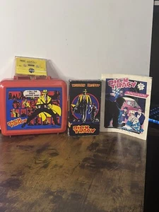 Lunchbox Disney Dick Tracy 1990s VHS And Audio Cassette - Picture 1 of 1