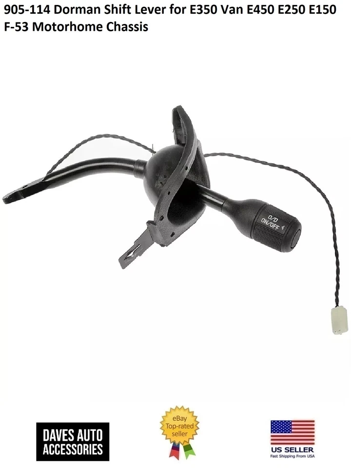 905-114 Dorman Shift Lever for E350 Van E450 E250 E150 F-53 Motorhome Chassis - Image 1 of 4