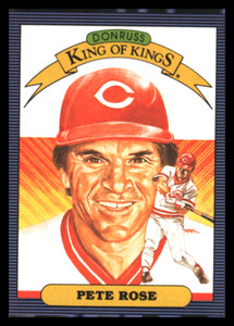1986 Leaf #260 Pete Rose Cincinnati Reds