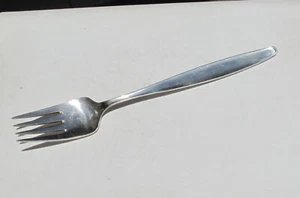 Georg Jensen Sterling Mid Century Modern CYPRESS Pattern,7-1/2" Dinner Fork - Picture 1 of 3