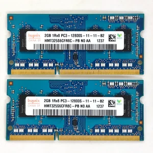 Lot Of 2 Dell Latitude E6430 2GB Memory module DDR3L 1600-MHz HMT325S6CFR8C - Picture 1 of 2