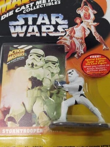 Kenner Action Masters Star Wars Stormtrooper Die Cast Metal NIP 1994 - Picture 1 of 7