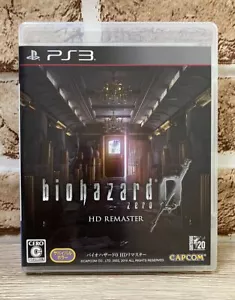 BIOHAZARD Zero 0 HD Remaster Sony PS3 PlayStation 3 software Japan Import 78 - Picture 1 of 4