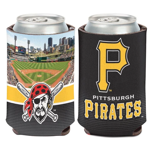 Pittsburgh Pirates Stadium Can Cooler 12 oz. Koozie Cover