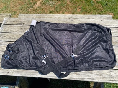 58"  Midwest Equestrian black mesh all-around fly sheet pony/yearling - Image 1 of 4