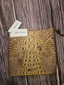 🌹Brahmin Katie Bandolera Tostada Melbourne Cuero Genuino Bolso Mensajero Nuevo con Etiquetas - Imagen 1 de 4