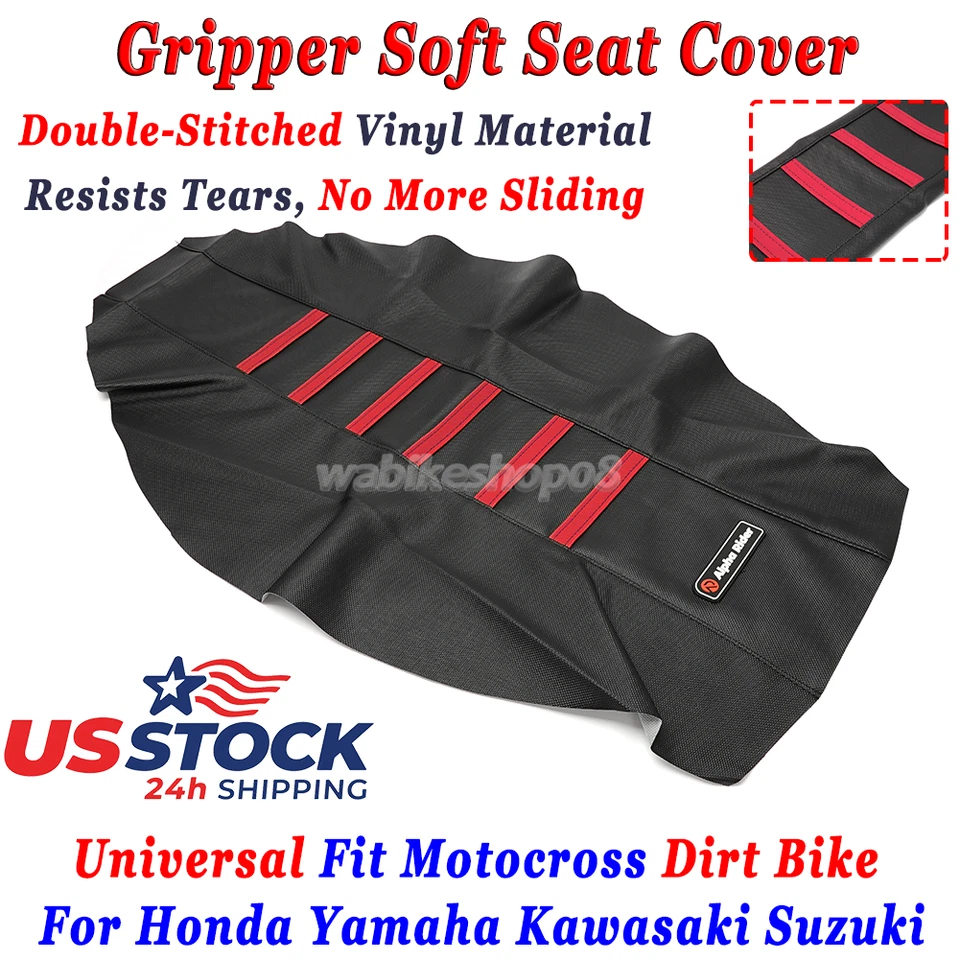 Gripper Soft Seat Cover For Honda CRF250R CRF450R CRF250X CRF450X CRF450R 250X Foto 1 de 4