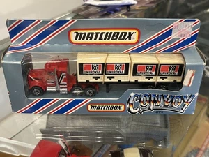 Matchbox Convoy CY3 Peterbilt Uniroyal Double Container Truck in original box 43 - Picture 1 of 4