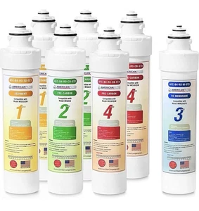 AFC Brand 4-Stage Water Filters, Compatible with Brio MIMQ50GPD, CLPOURO420SCV2 - Picture 1 of 5