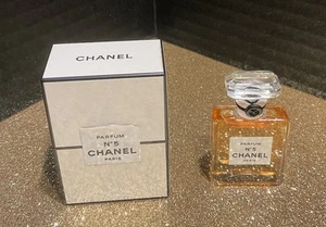 Chanel No. 5 Women Perfume 1/4 Oz Pure Parfum 7 mL Mini Splash NIB- RARE - Picture 1 of 12