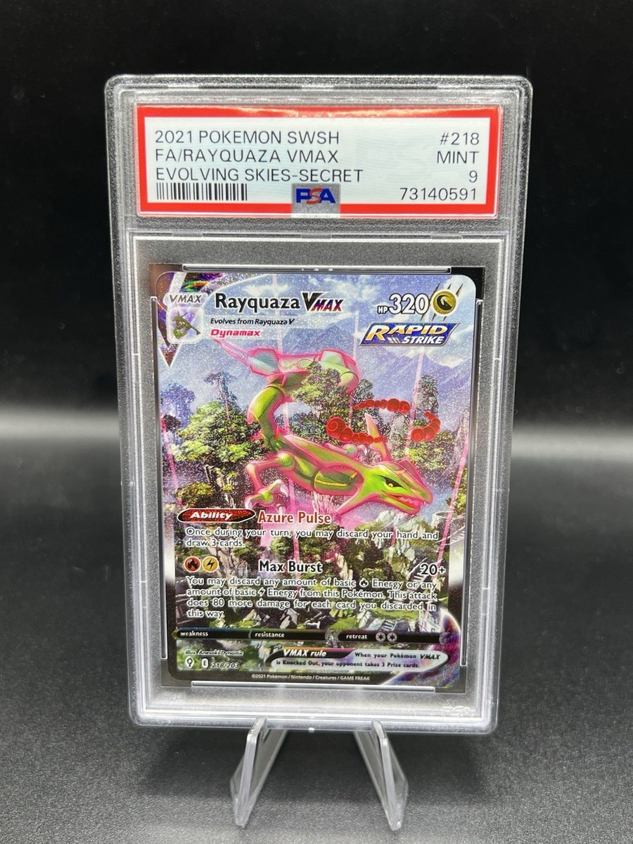 Rayquaza Pokémon TCG Professional Sports Authenticator (PSA Rayquaza Pokémon TCG Professional Sports Authenticator (PSA