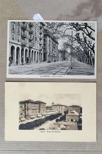 LA SPEZIA CITTA'-LOTTO 2 CARTOLINE-C95-180 - Picture 1 of 1