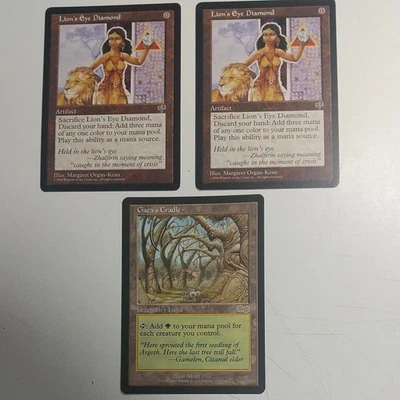 MTG Lion s Eye Diamond X2 Gaea s Cradle X1 ( Version) No.PM535 - Image 1 of 2