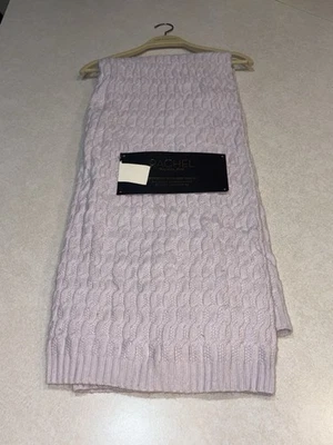 Rachel Zoe Oversized Textured Throw Blanket Lavender Purple 60” x 70” New - Image 1 of 3