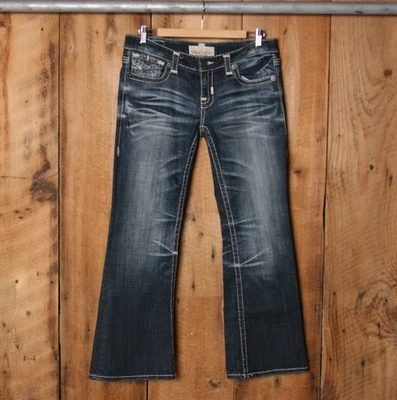 Jeans BIG STAR 'Sweet' Bootcut elásticos azules denim talla 30S (medida W32 L28) Foto 1 de 4