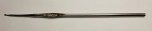 Gancho de ganchillo de acero Boye talla 8 hecho en EE. UU. Herramienta de costura de encaje de hilo - Imagen 1 de 5