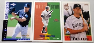2003 Fleer Tradition Update All-Star Todd Helton &1996 Draft Pick Rookie Card - Picture 1 of 18