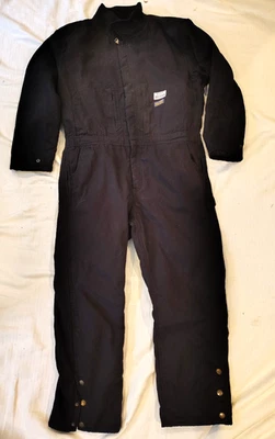 Bass Creek Outfitters Men’s Coveralls - Size Large - Black - Image 1 of 3