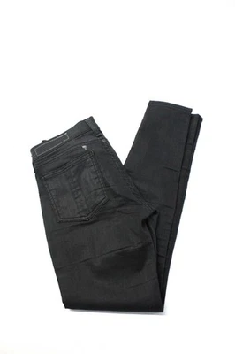 Rag & Bone Jean Womens Mid Rise Zipper Capri Jeans Dark Gray Cotton Size 25 - Image 1 of 4