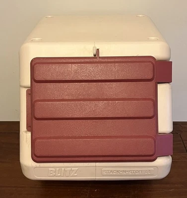 Blitz ou Bergan Stack-N-Stor 65 unidade de armazenamento de alimentos para animais de estimação recipiente multiuso - Imagem 1 de 4