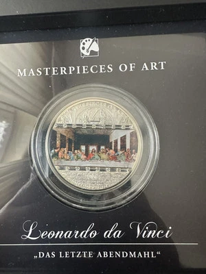 Masterpieces of Art.Leonardo Da Vinci,, Das Letzte Abendmahl,, 2008 /93,3 g - Bild 1 von 4