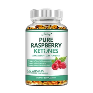 Raspberry Ketones Capsules 1000mg - Weight Loss, Fat Burning, Weight Management - Picture 1 of 14