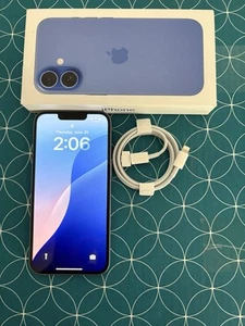 Apple iPhone 14- 128GB- AT&T-Excellent Condition- BLUE - Zdjęcie 1 z 5