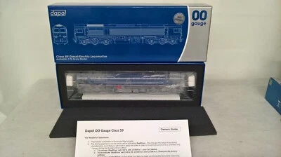 Dapol 4D-005-003D Class 59 59204 'National Power' Blue DCC Fitted OO Gauge NEW - Image 1 of 2