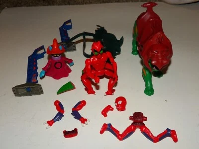 VINTAGE HE-MAN MOTU BATTLE CAT AND ORKO PART LOT MASTERS OF THE UNIVERSE - Image 1 of 4