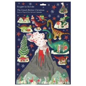 Calendario de Adviento Roger la Borde Pop y Ranura de Dinosaurio La Época antes de Navidad - Imagen 1 de 2