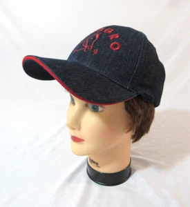 MILAGRO Blue Denim Bonnet Barretos Hat Strap Back One Size Fits Adjustable Cap - Picture 1 of 10