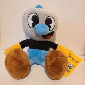 Cuphead Plush Mugman Plush Stuffed Animal 2020 Fiesta 14” With Tag Read - Picture 1 of 10