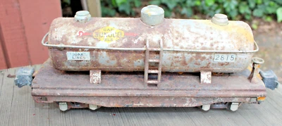 Lionel Prewar O Scale #2815 Silver Sunoco Tank Car b2 - Image 1 of 4