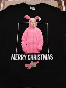 Felpa nera A Christmas Story taglia M (38-40) Holiday usata in ottime condizioni - Foto 1 di 3