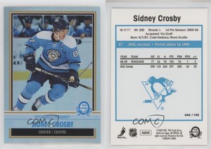 2009-10 O-Pee-Chee Retro Rainbow /100 Sidney Crosby #87