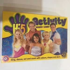 Hi5 Activity Board Game 2004 Age 3+ Sing Dance Act Count Children New Sealed - Picture 1 of 8