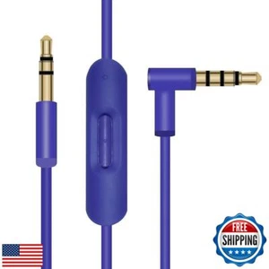 Solo Replacement 3.5mm Audio Cable Cord Wire with in-line Remote Microphone C - Picture 1 of 5