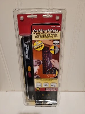 Milescraft 1316 CabinetMate Shelf Pin Drilling Jig Index Pin & Spring Loaded Bit - Image 1 of 4