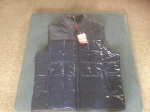 Coleman Men's XL Navy Blue Quilted Puffer Vest NWT $70 - Picture 1 of 6