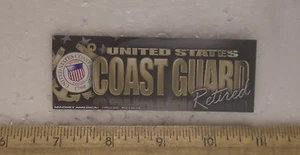 United States Coast Guard Retired Magnet - Picture 1 of 3