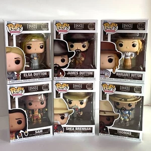 6pc 1883 TV Series Funko Pop Complete Set All Mint McGraw Hill Elliott MIB - Picture 1 of 23
