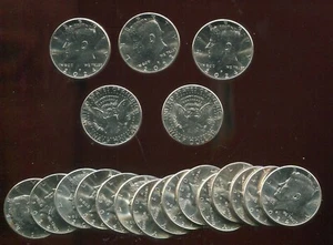 ROLL OF 20 2024-D KENNEDY HALF DOLLARS (W855) Nice coins - Picture 1 of 2