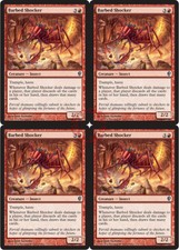 MTG Conspiracy CNS Choose your Red Playset (x 4 cards) C/U New 1st Class Post