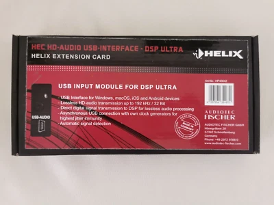 HELIX HEC-HD USB AUDIO INTEFACE FOR DSP ULTRA STREAMING MODULE NEW - Image 1 of 4