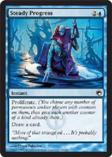 STEADY PROGRESS Scars of Mirrodin MTG Magic the Gathering Cards DJMagic