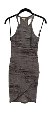Silence + Noise "Urban Outfitters" Strappy Racerback SZ XS Dress Y2K Gray Sexy - Image 1 of 4