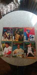 6 ISSUES VINTAGE SPORTS ILLUSTRATED.1972..73..LA LAKERS.BOBBY RIGGS..BILL MELTON - Picture 1 of 12