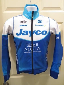 2023 ALE Team Jayco Alula Pro Cycling Long Sleeve Fleece Jacket Windproof Small - Picture 1 of 13
